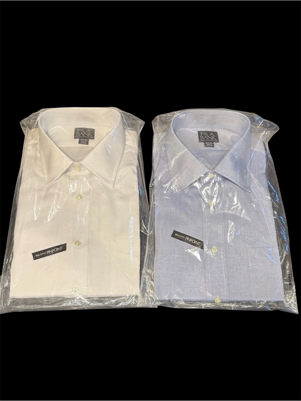 Jos. A. Bank Executive Collection Light Blue or White Shirt NWT